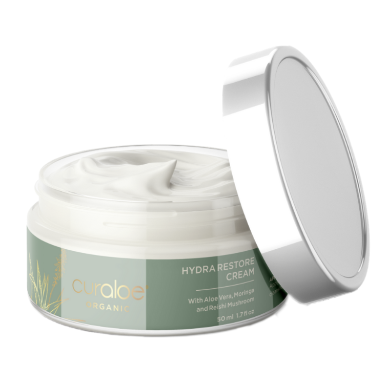 Curaloe Organic Hydra Restore Cream - Discover the Benefits of Aloe Vera